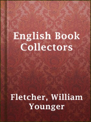 cover image of English Book Collectors
